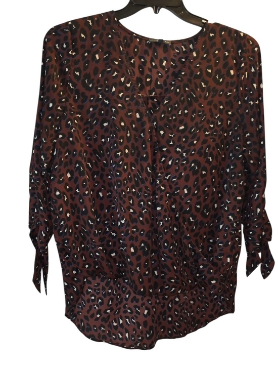 West Kei Tops - West Kei Animal Print Blouse Size Large